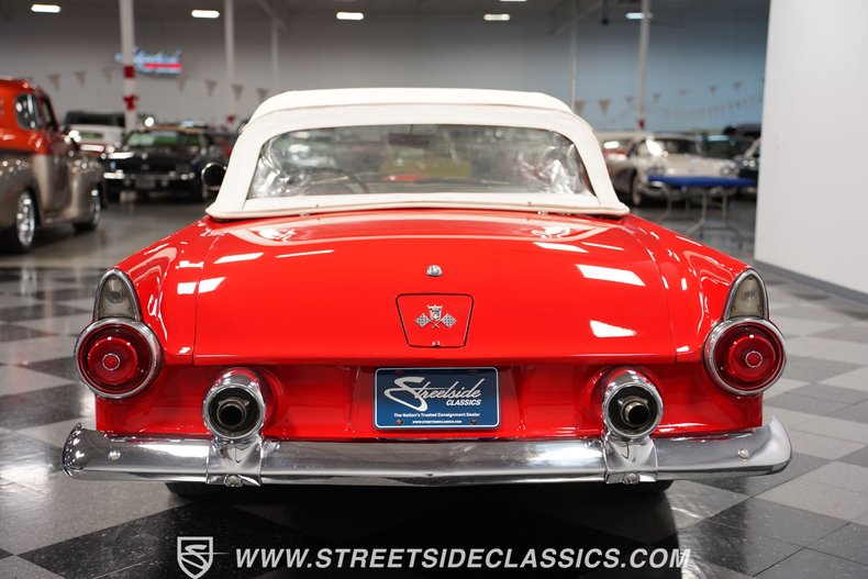 Ford-Thunderbird-1955-Red-Black-16