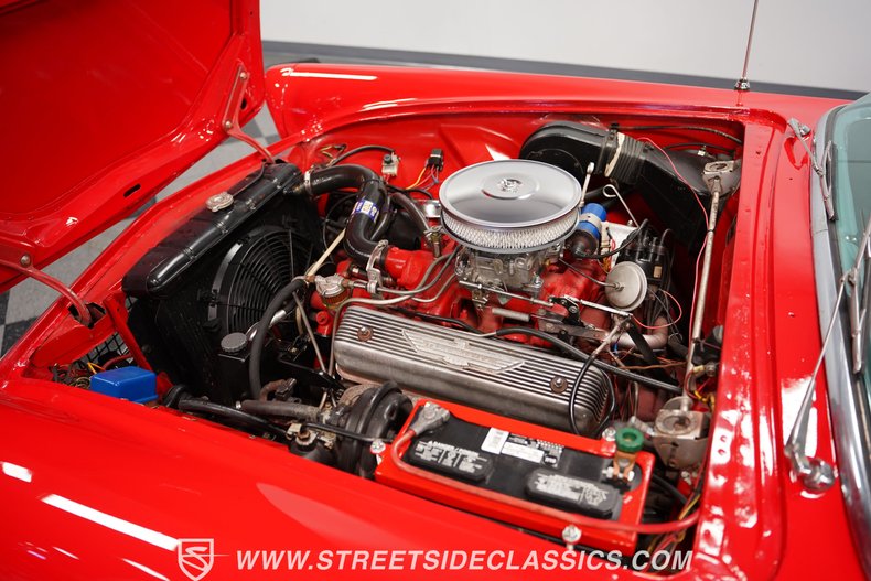 Ford-Thunderbird-1955-Red-Black-4