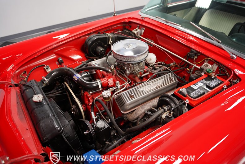 Ford-Thunderbird-1955-Red-Black-40
