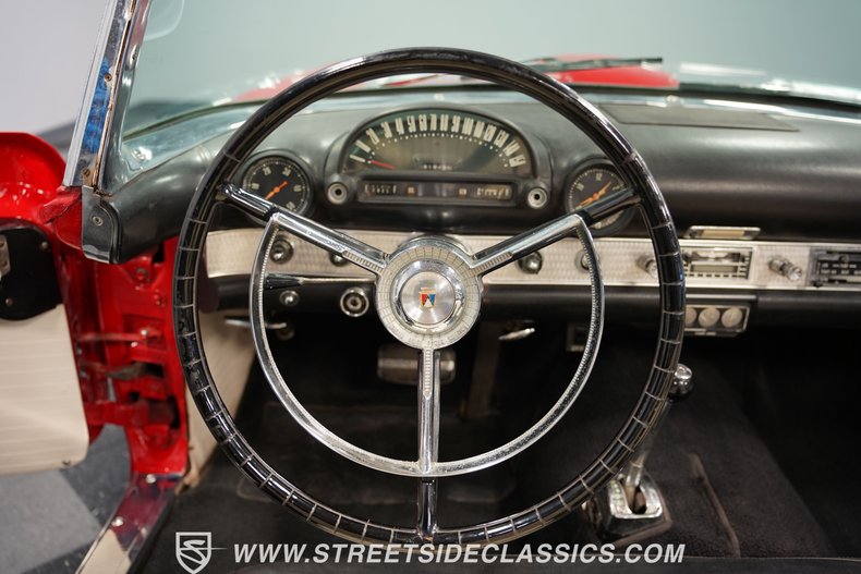 Ford-Thunderbird-1955-Red-Black-45