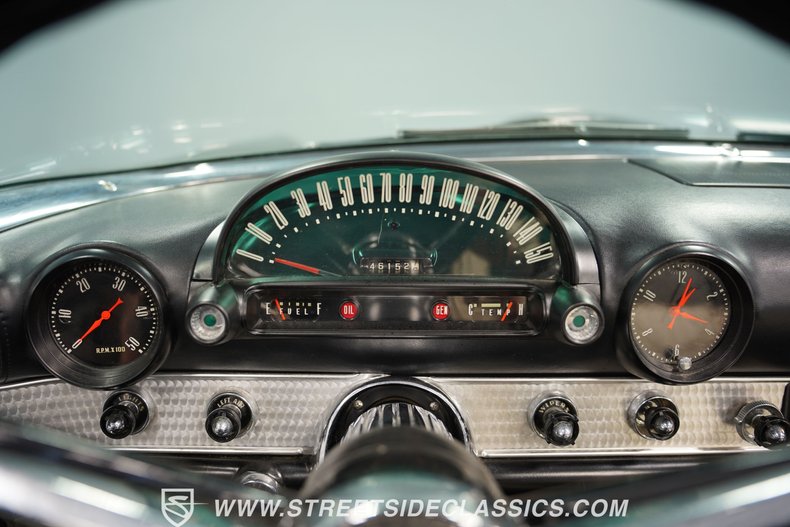 Ford-Thunderbird-1956-Black-Black-43