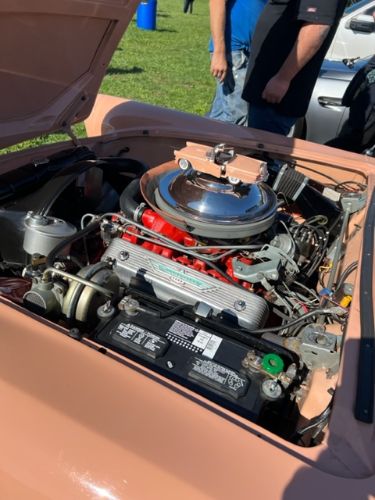 Ford-Thunderbird-1956-Tan-Tan-8