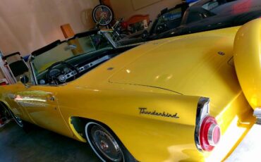 Ford-Thunderbird-1956-YellowBlack-Top-Black-1