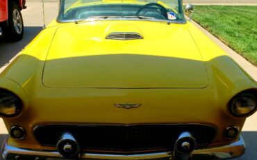 Ford-Thunderbird-1956-YellowBlack-Top-Black-11