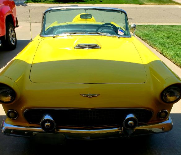 Ford-Thunderbird-1956-YellowBlack-Top-Black-11