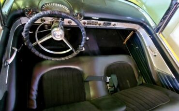 Ford-Thunderbird-1956-YellowBlack-Top-Black-15