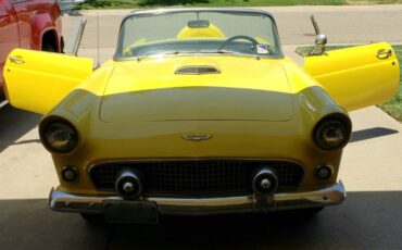 Ford-Thunderbird-1956-YellowBlack-Top-Black-4
