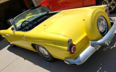 Ford-Thunderbird-1956-YellowBlack-Top-Black-8