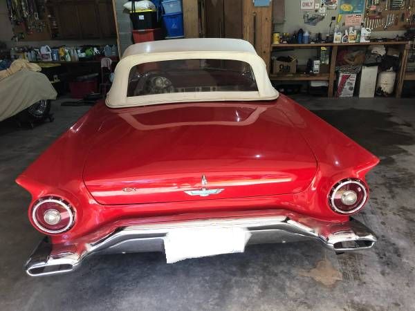 Ford-Thunderbird-1957-Red-1