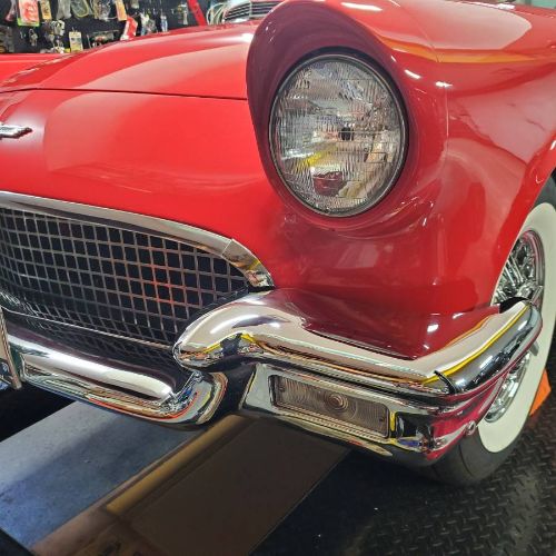 Ford-Thunderbird-1957-Red-1