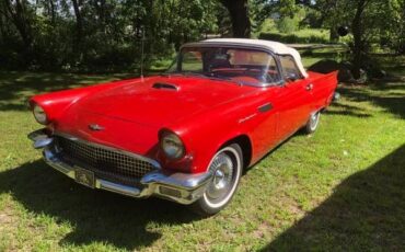 Ford-Thunderbird-1957-Red