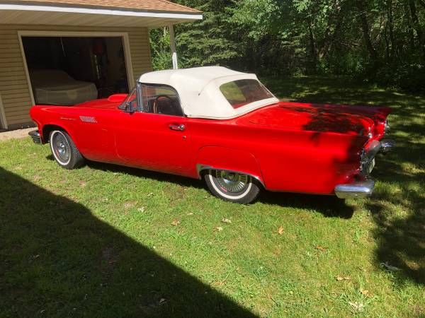 Ford-Thunderbird-1957-Red-2