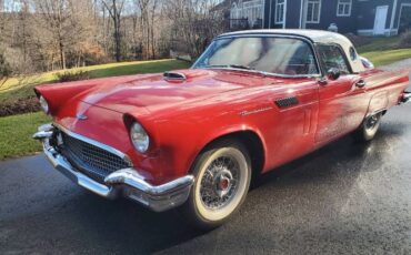 Ford-Thunderbird-1957-Red