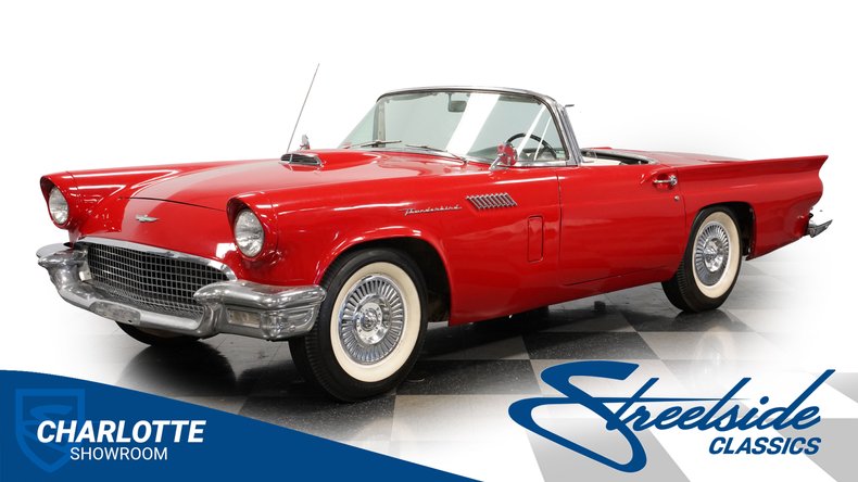 Ford-Thunderbird-1957-Red-Black-48