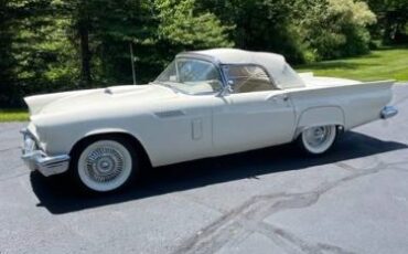 Ford-Thunderbird-1957-White-1