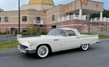 Ford-Thunderbird-1957-White
