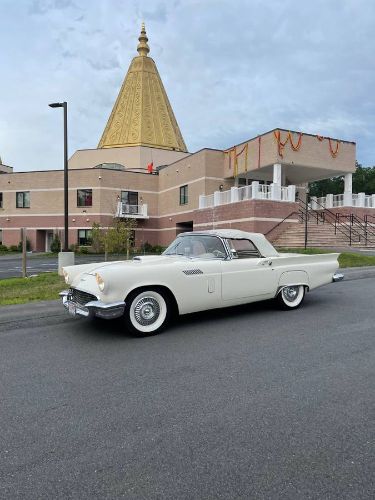 Ford-Thunderbird-1957-White