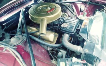 Ford-Thunderbird-1964-Custom-Burgundy-Black-6