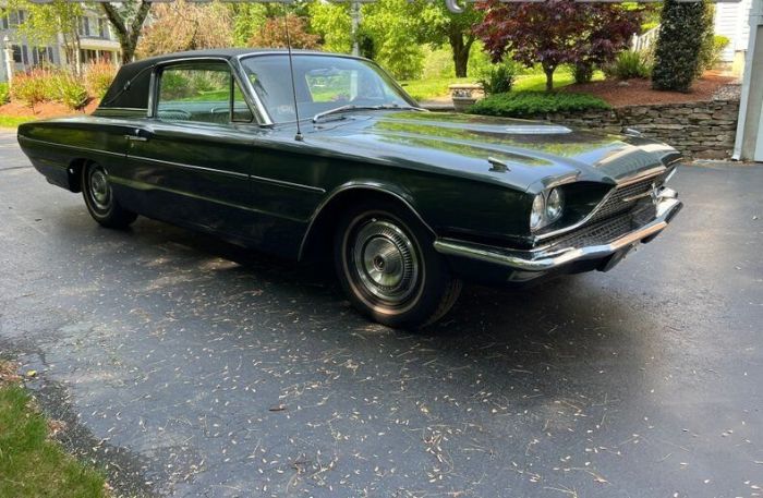 Ford-Thunderbird-1966-GreenBlack-Vinyl-To-Lime-Green-vinyl-8