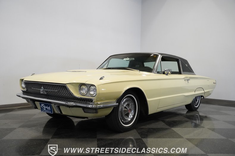 Ford-Thunderbird-1966-Ivy-Yellow-Black-13