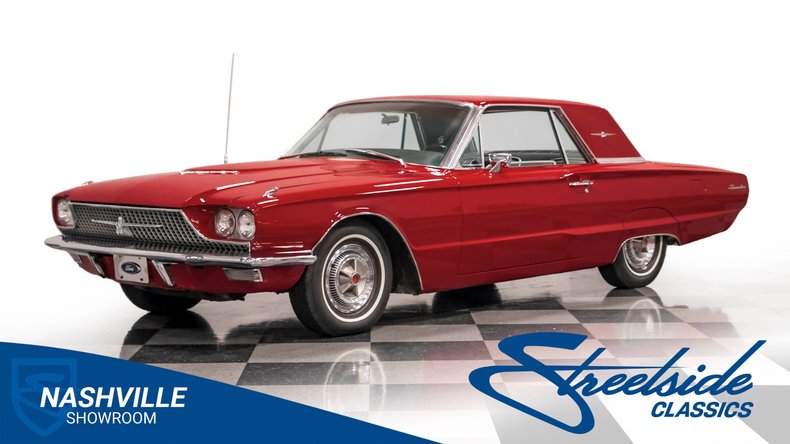 Ford-Thunderbird-1966-Red-Black-37