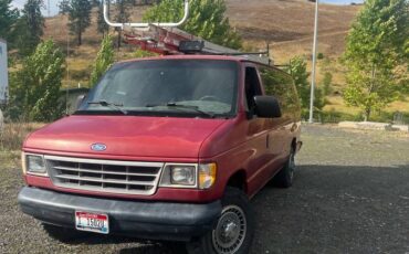 Ford-club-wagon-1994-red