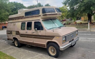 Ford-e250-econoline-1989-brown