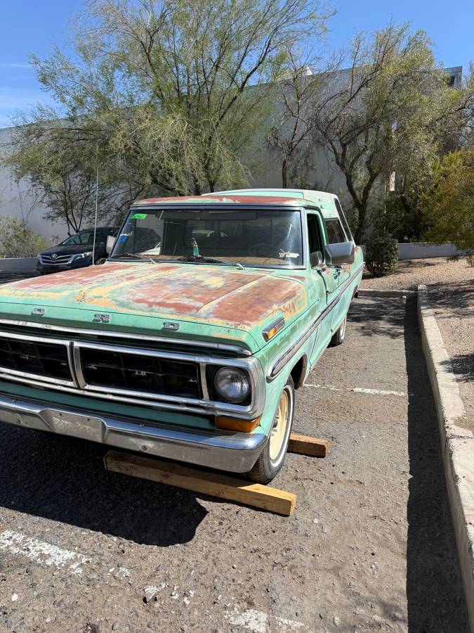 Ford-f100-ranger-1972-green-1