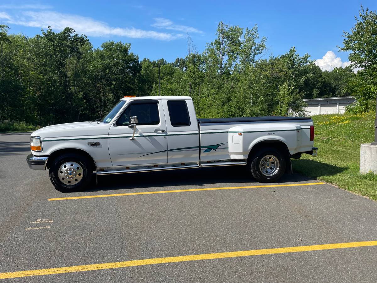 Ford-f350-dually-1994-white-2