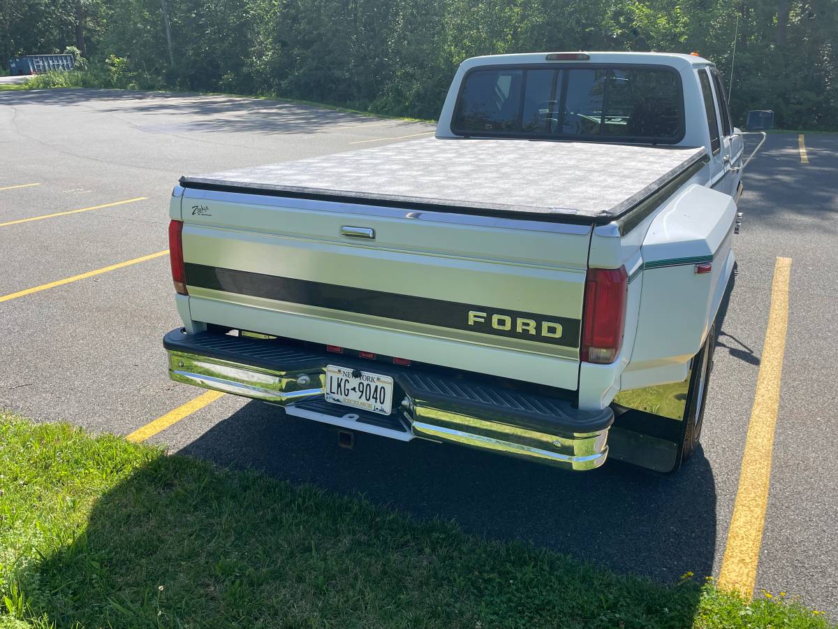 Ford-f350-dually-1994-white-4