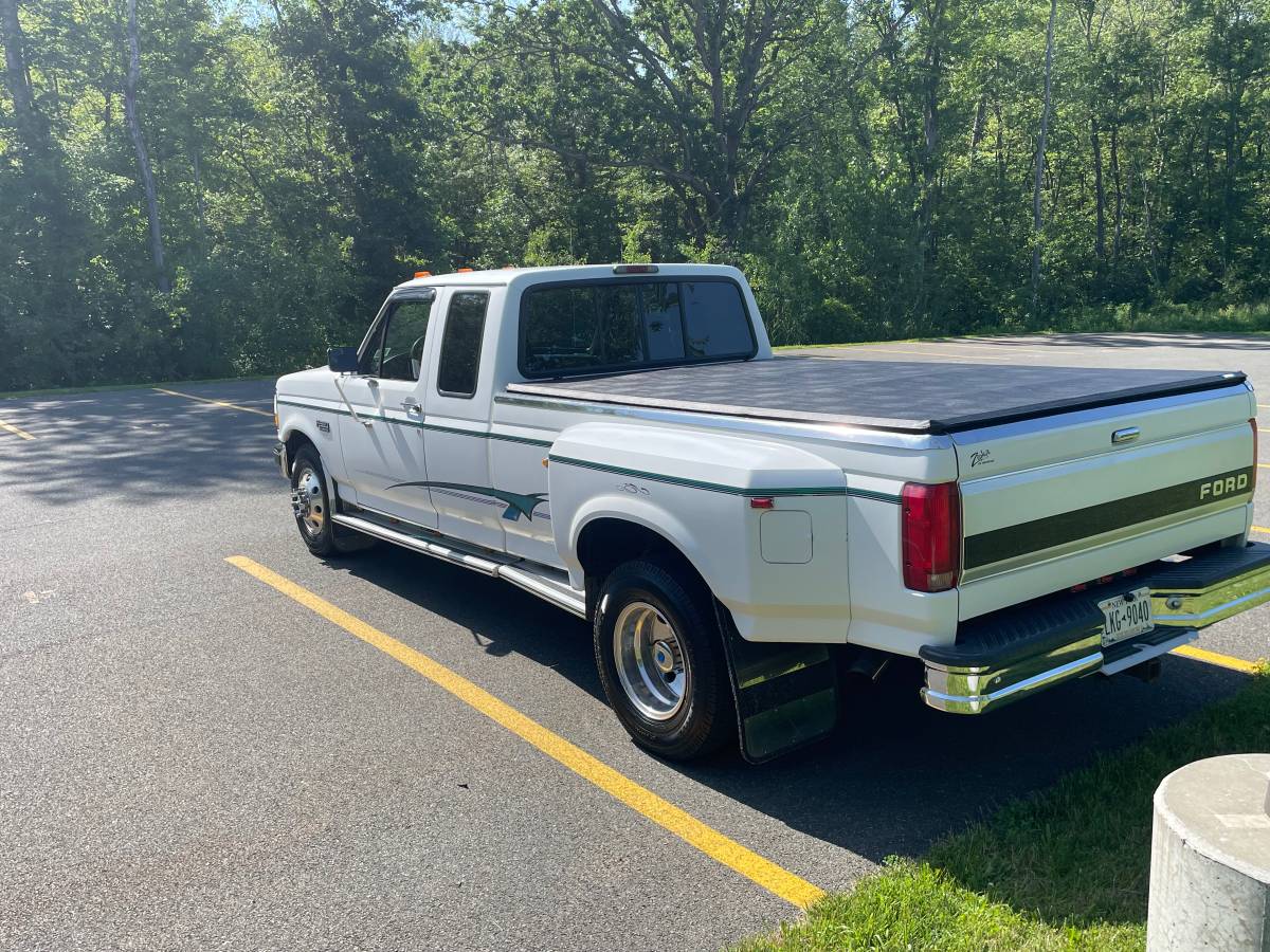 Ford-f350-dually-1994-white-5