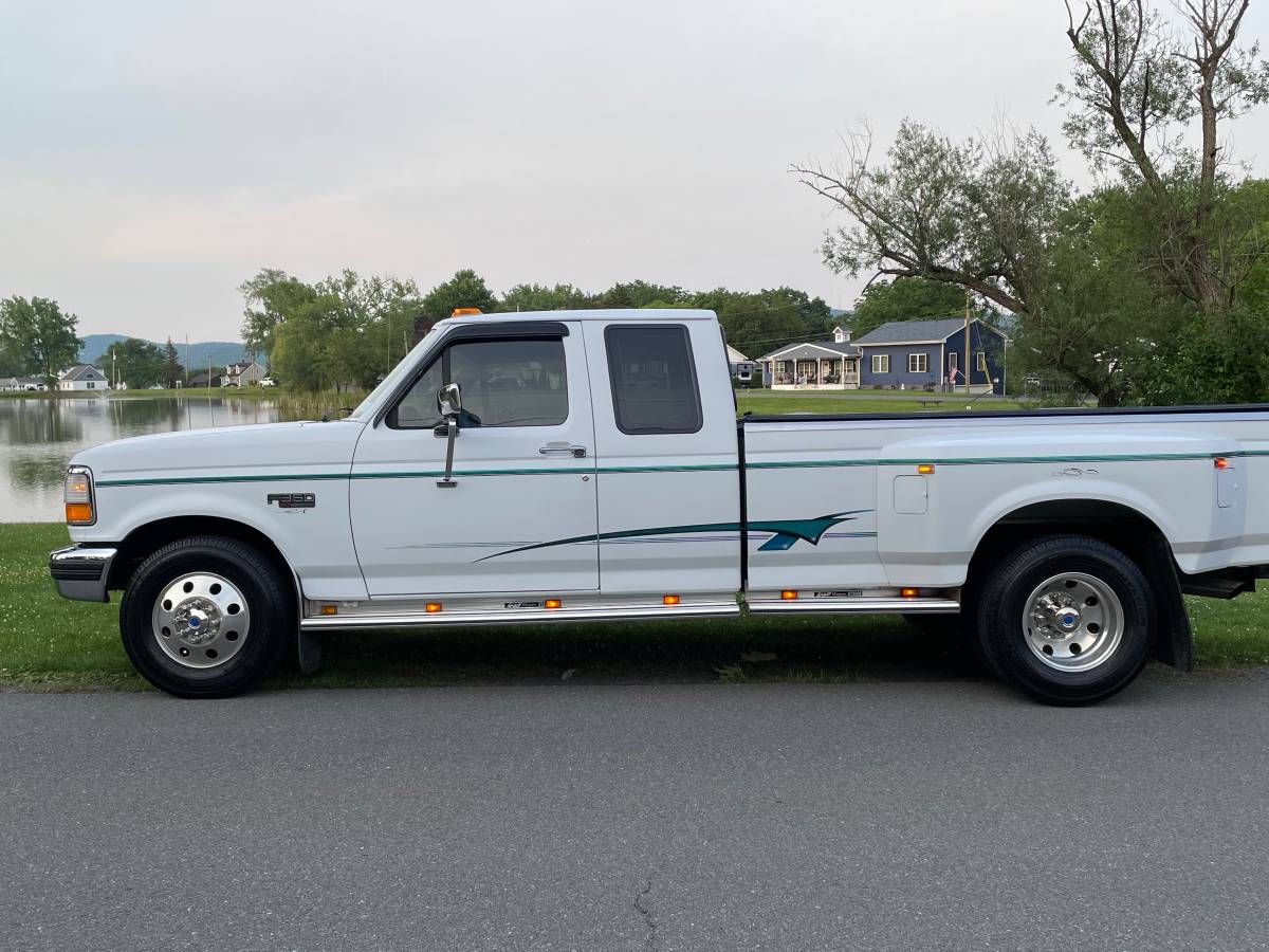 Ford-f350-dually-1994-white-8