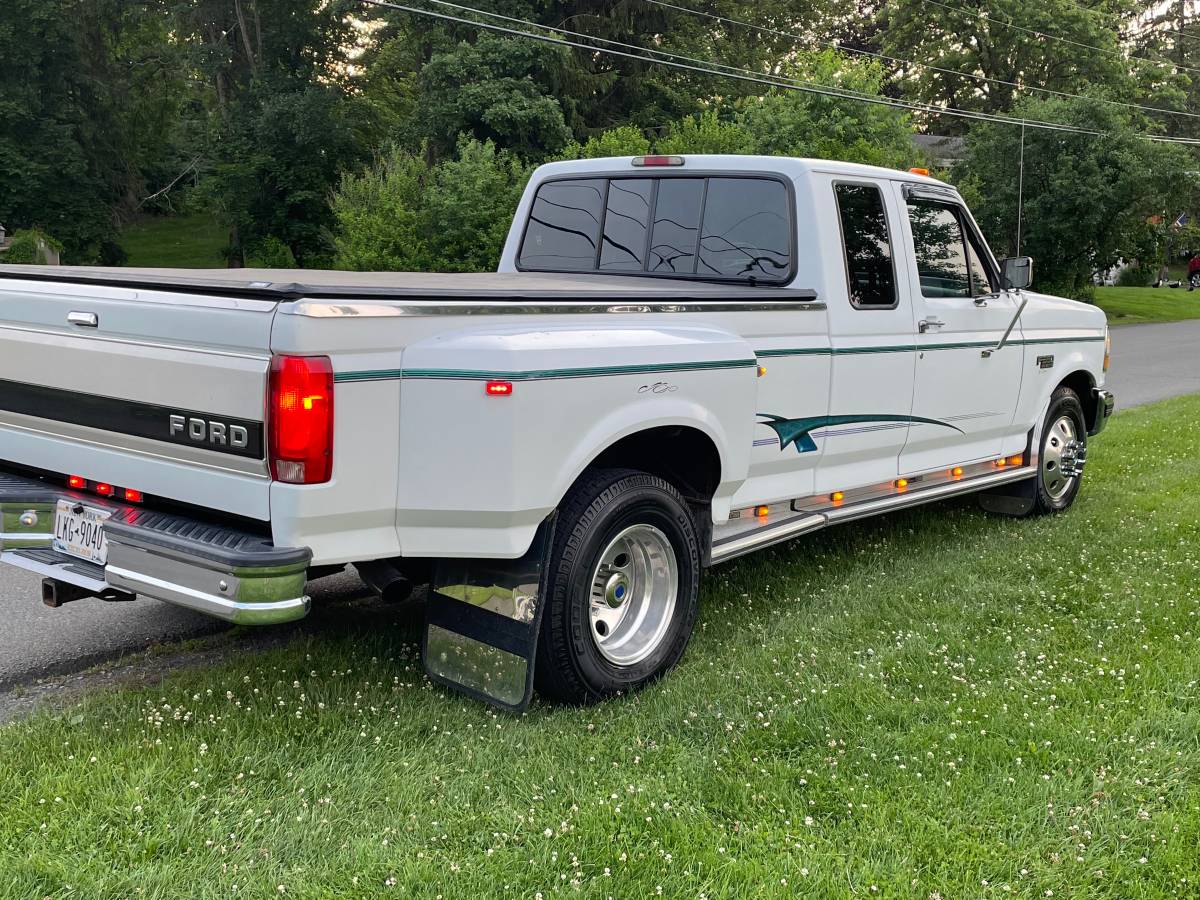 Ford-f350-dually-1994-white-9