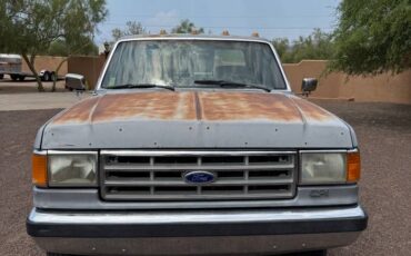 Ford-f350-lariat-1988-grey-1