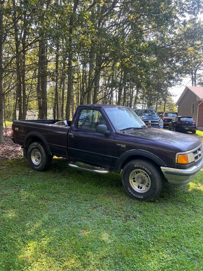 Ford-ranger-xlt-4x4-1994-red