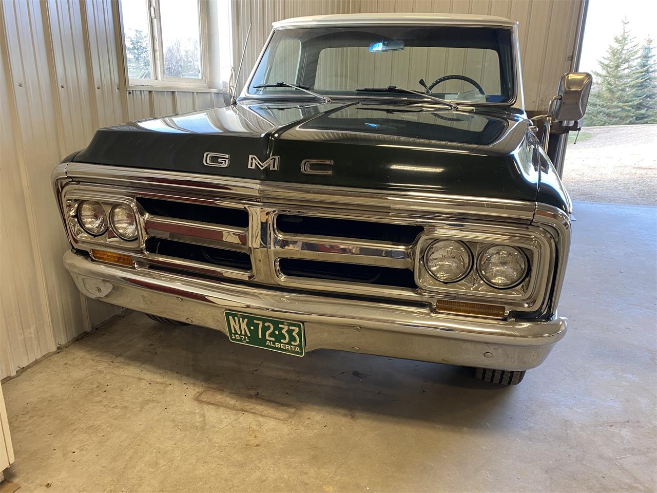 Gmc-1500-1971-Green-White-6