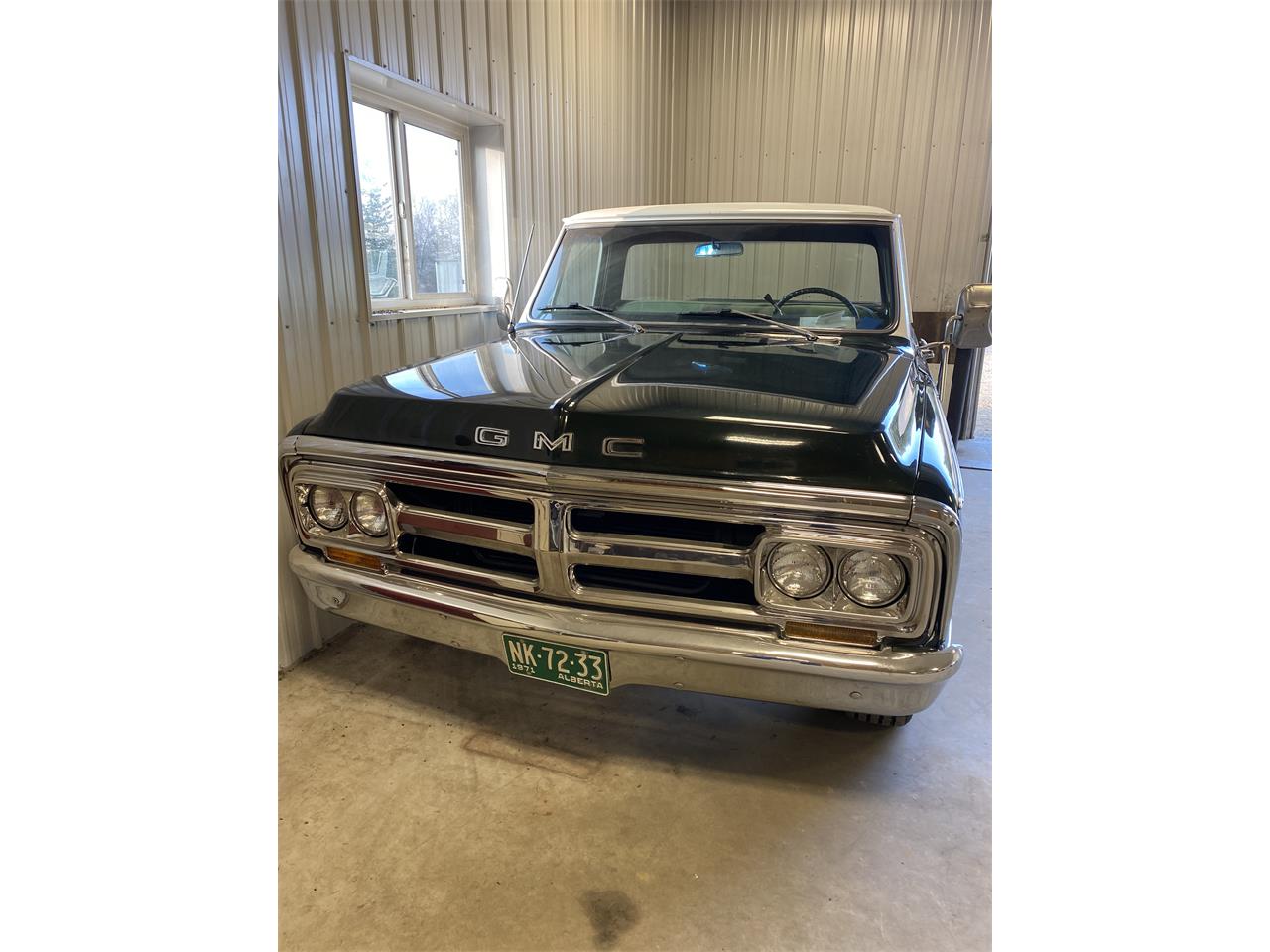 Gmc-1500-1971-Green-White-7