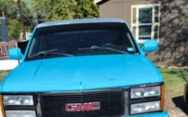 Gmc-1500-1992-Turquoise-Gray