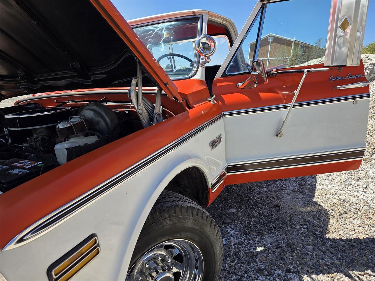 Gmc-2500-sierra-grande-1971-orange-red-white-black-2