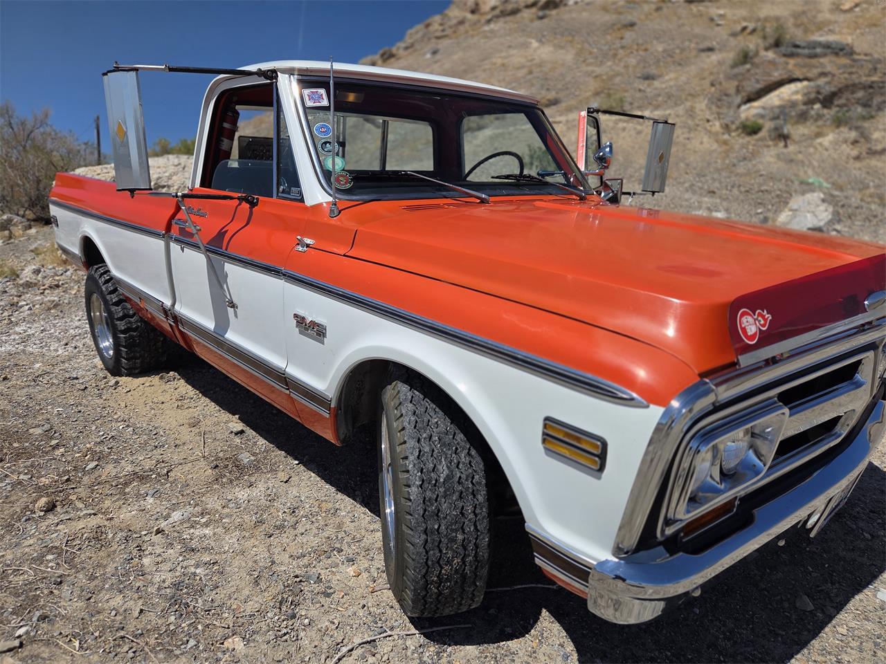 Gmc-2500-sierra-grande-1971-orange-red-white-black-3