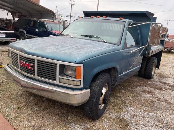 Gmc-3500-1991-Blue-Blue