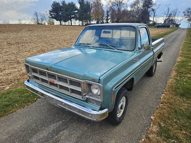 Gmc-Sierra-1977-Green-Green-1