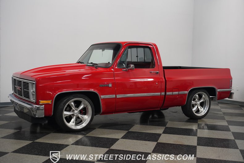 Gmc-Sierra-1986-Apple-Red-Burgundy-26