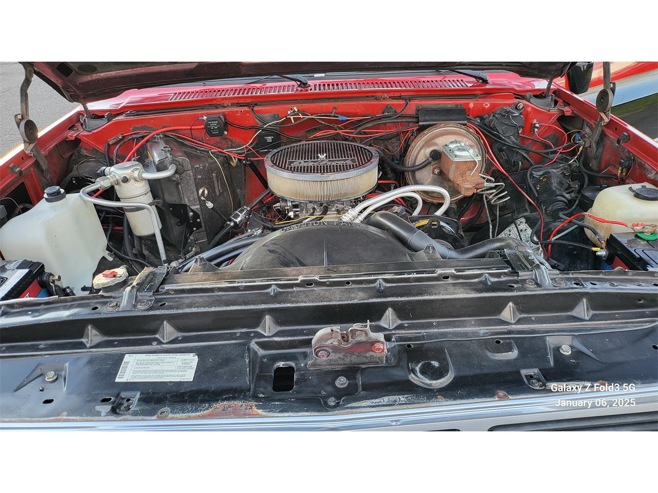 Gmc-Sierra-1986-Red-Black-amp-Red-42