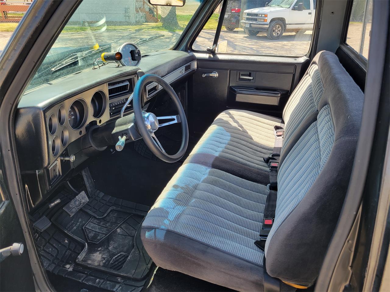 Gmc-Sierra-1987-Black-metallic-Gray-10