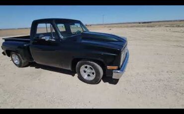 Gmc-Sierra-1987-Black-metallic-Gray
