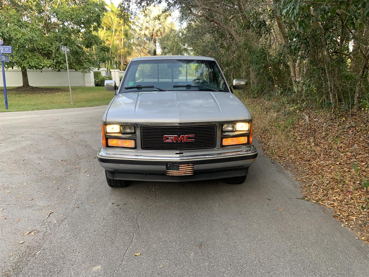 Gmc-Sierra-2500-1989-Light-BlueGray-Blue-1