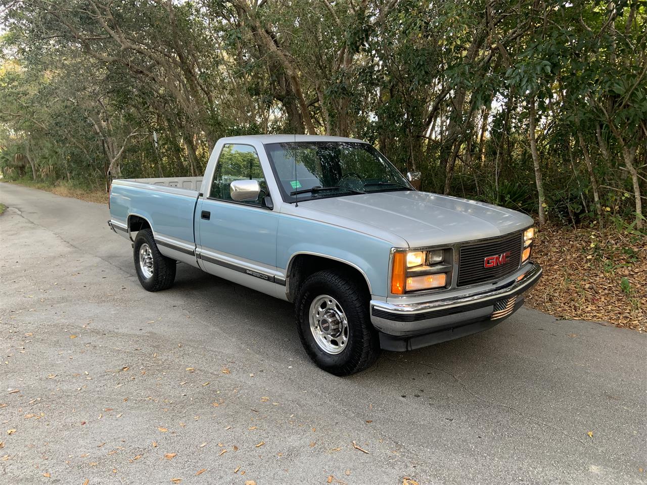 Gmc-Sierra-2500-1989-Light-BlueGray-Blue-2