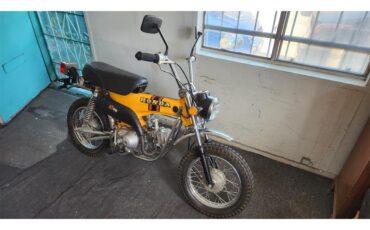 Honda-Motorcycle-1974-Yellow-Black-4