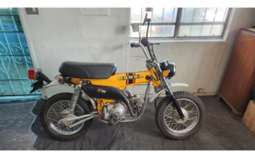 Honda-Motorcycle-1974-Yellow-Black-5